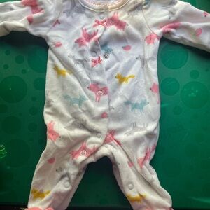 Colorful Animal Print Kids One Piece